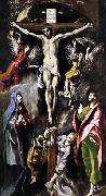 GRECO, El The Crucifixion oil painting reproduction